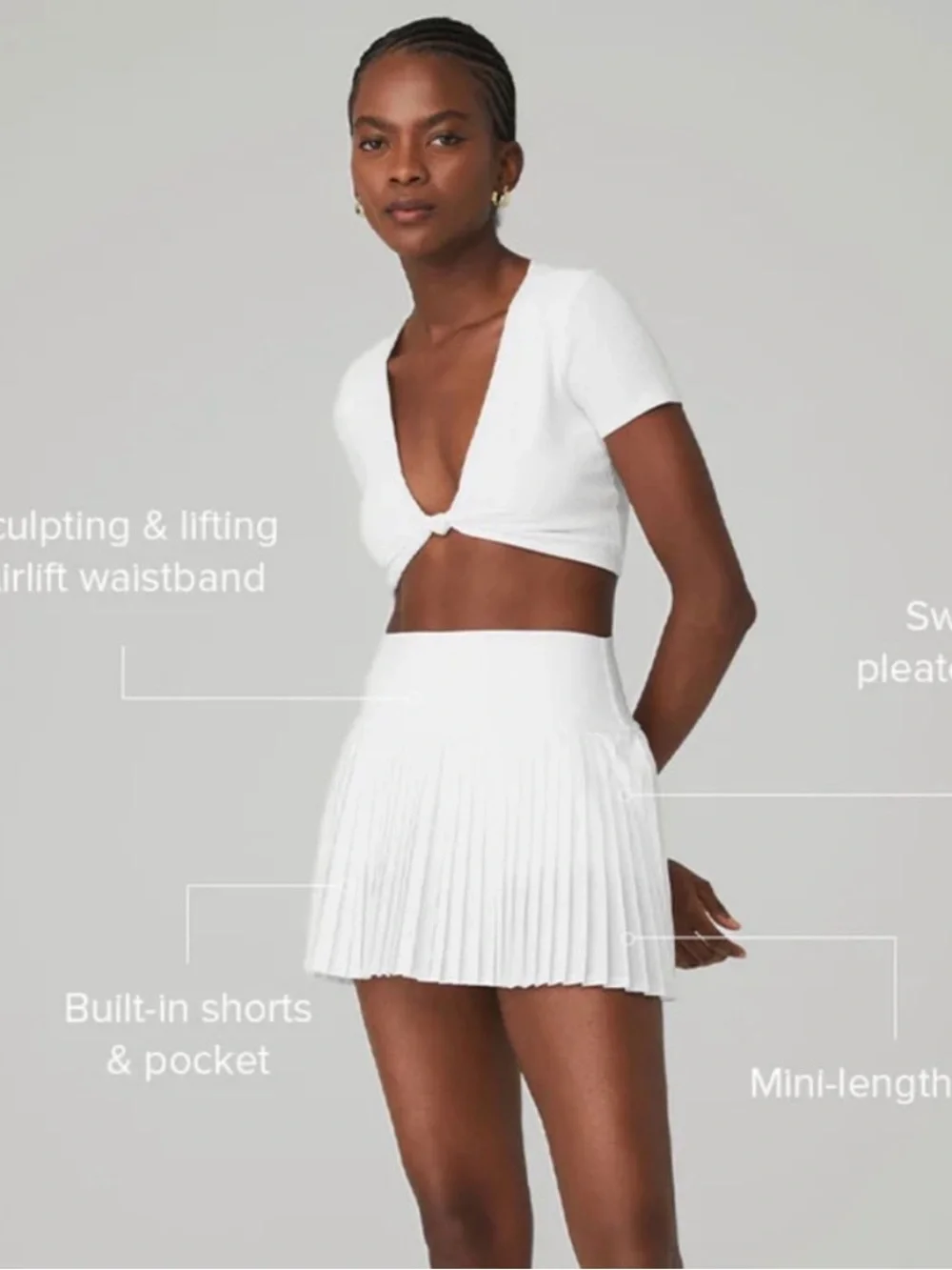 Alo grand slam tennis skirt XS